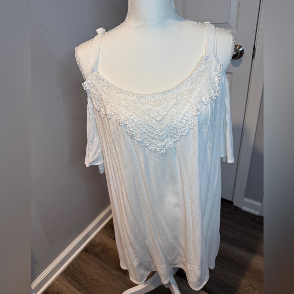 Torrid Cold Shoulder Blouse